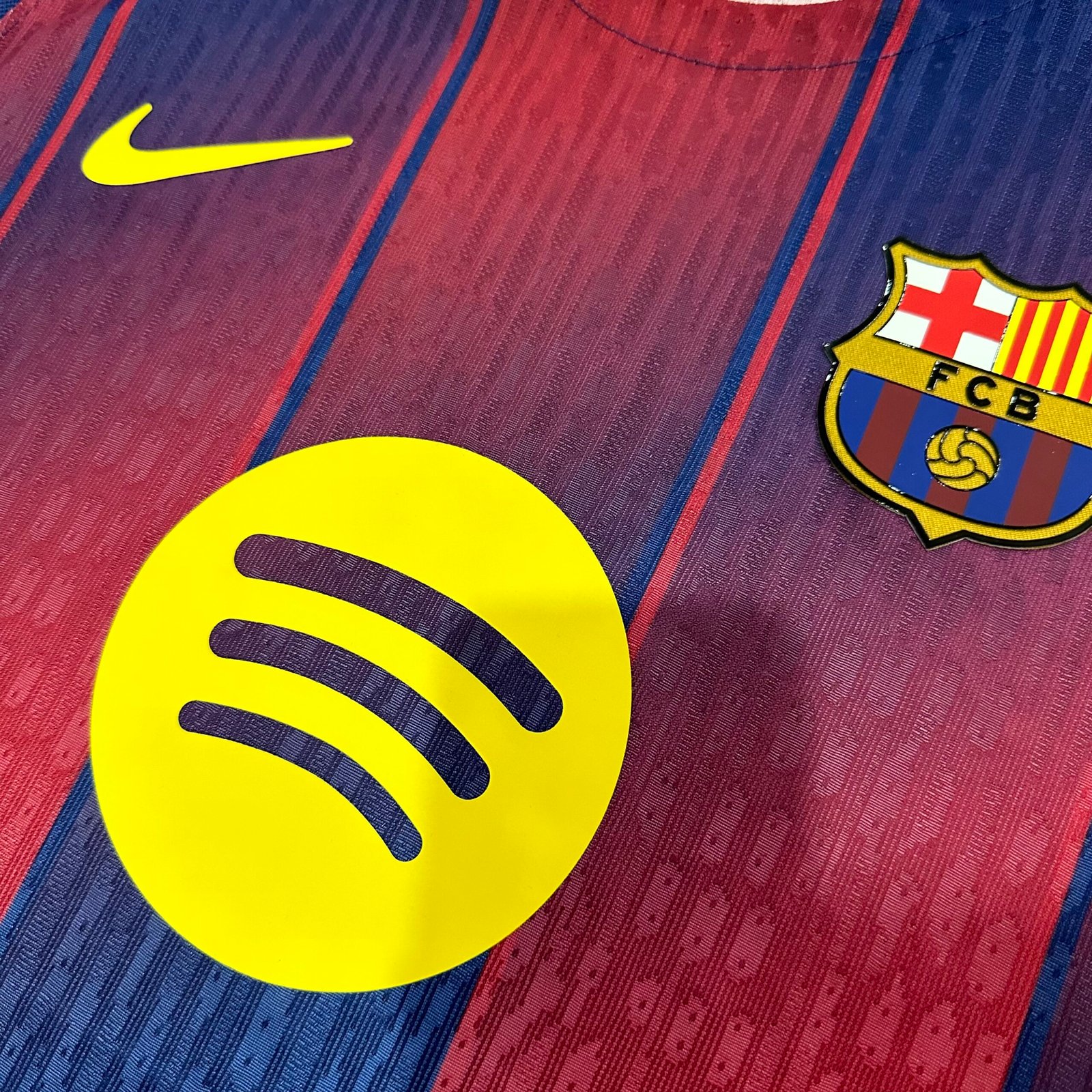 Barcelona Home Match Jersey Player Version 2025/26