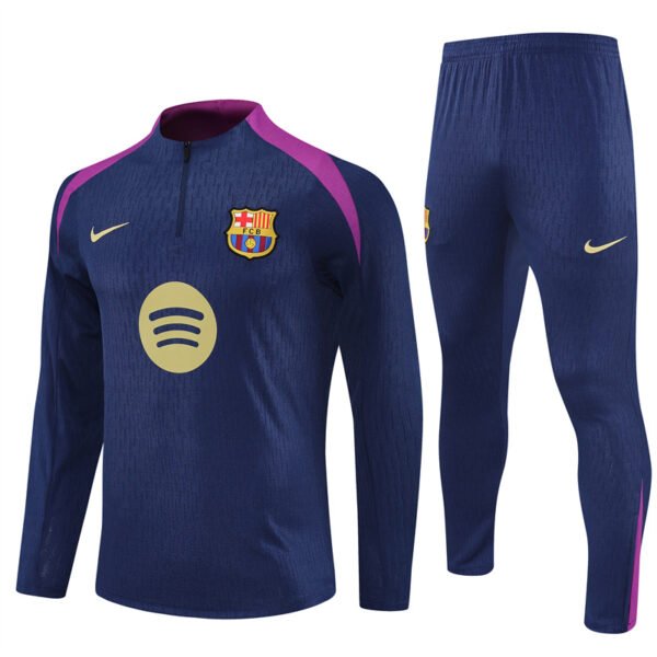 Barcelona Training Kit Jacket Royal Blue Player Version 2025/26