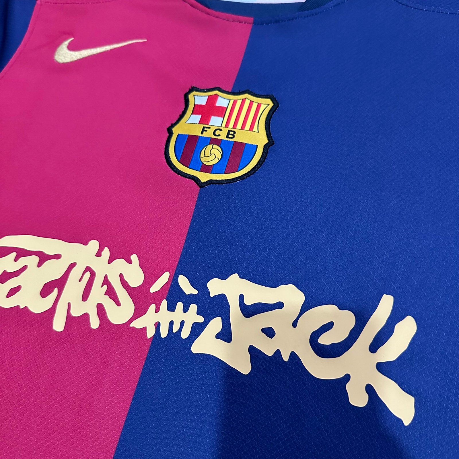 Barcelona x Travis Scott Cactus Jack Home Jersey 2024/25