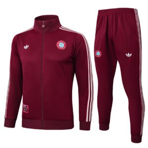 Bayern Munich Training Jacket Munich Red Retro Edition Kit 2025/26
