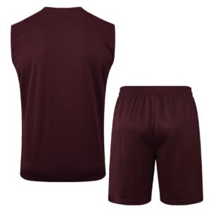 Bayern Munich Training Vest Dark Red Retro Edition Kit 2025/26