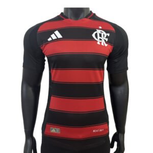 CR Flamengo Home Jersey Player Version 2025/26