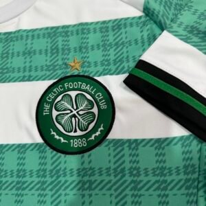 Celtic Home Soccer Shirt 2025/26