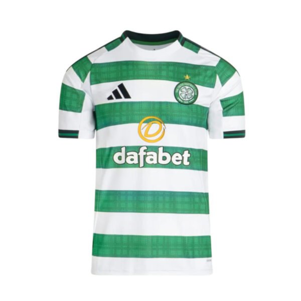 Celtic Home Soccer Shirt 2025/26