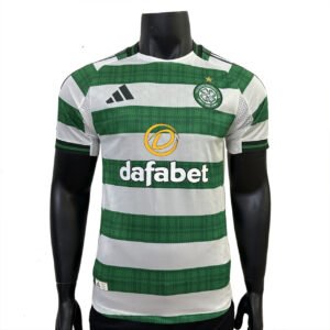 Celtic Home Soccer Jersey Player Version 2025/26