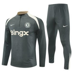 Chelsea Training Kit Jacket Army Green Player Version 2025/26