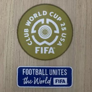 Club World Cup 25 USA Badge & FOOTBALL UNITES the world (Blue) Badge