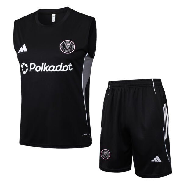 Inter Miami Training Vest Black Kit 2025/26