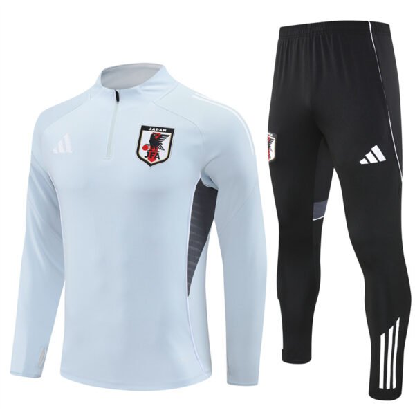 Japan Training Kit Jacket Light Grey 2025/26