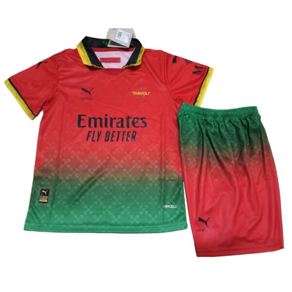 Kids AC Milan Fourth Goalkeeper Jersey 2025/26