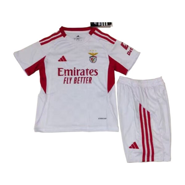 Kids Benfica Away Jersey Kit 2025/26