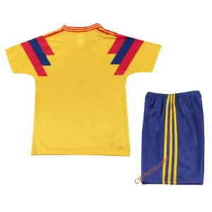 Kids Colombia Home Jersey Retro Kit 1990