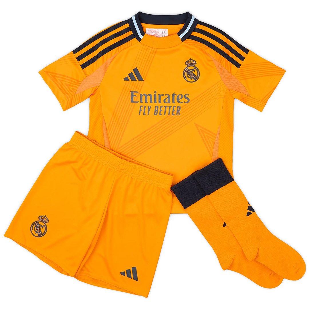 Kids Real Madrid Away Full Kit 2024/25