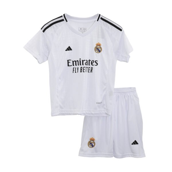 Kids Real Madrid Home Kit 2024/25