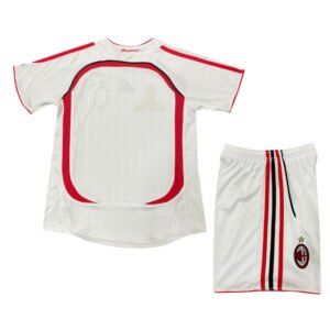 Kids Retro AC Milan Away Jersey Kit 2006/07
