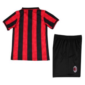 Kids Retro AC Milan Home Jersey Kit 1993/94