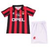 Kids Retro AC Milan Home Jersey Kit 1996/97