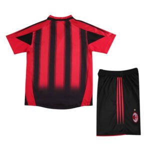 Kids Retro AC Milan Home Jersey 2004/05