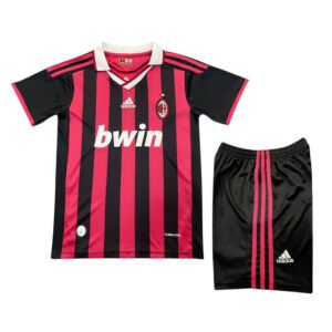Kids Retro AC Milan Home Jersey 2009/10