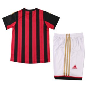 Kids Retro AC Milan Home Jersey Kit 2013/14