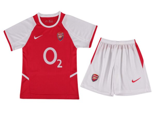 Kids Retro Arsenal Home Jersey 2002/03