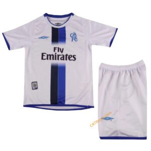 Kids Retro Chelsea Away Jersey Kit 2003