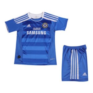 Kids Retro Chelsea Home Jersey Kit 2011/12