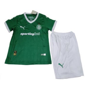 Kids SE Palmeiras Home Jersey 2025/26