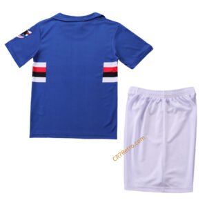 Kids Retro Sampdoria Home Jersey 1990/91