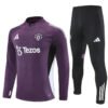 Manchester United Training Jacket Kit Purple 2025/26