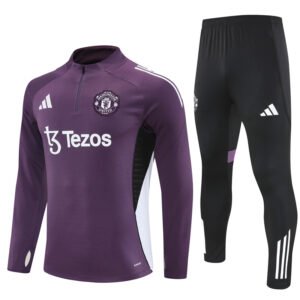 Manchester United Training Jacket Kit Purple 2025/26