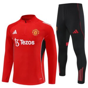 Manchester United Training Jacket Kit Red 2025/26