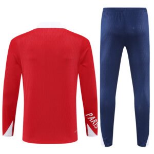 PSG Training Jacket Kit Red Player Version 2025/26