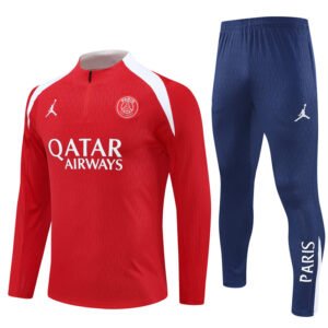 PSG Training Jacket Kit Red Player Version 2025/26