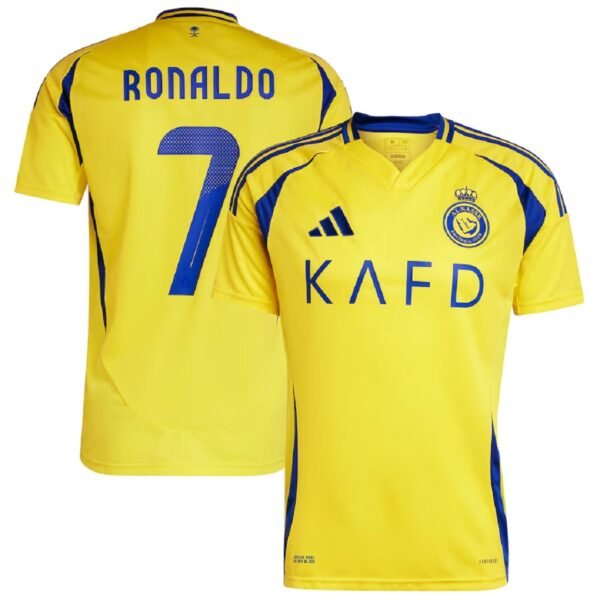 RONALDO #7 Al Nassr Home Jersey 2024/25 - ACL Font