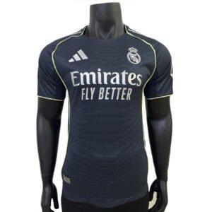 Real Madrid Away Match Jersey Player Version 2025/26