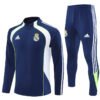 Real Madrid Training Kit Jacket Royal Blue Retro Edition 2025/26