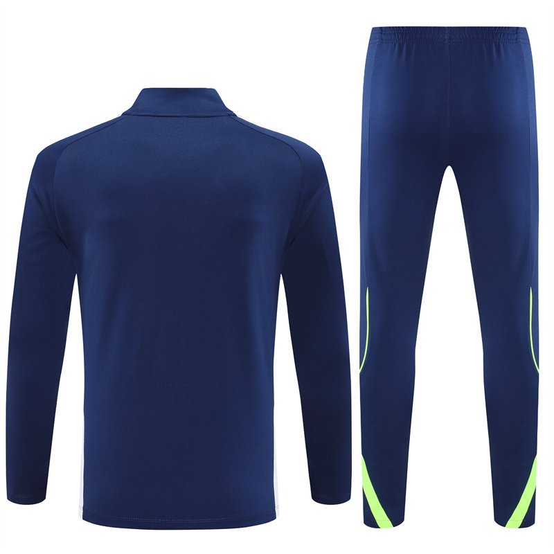 Real Madrid Training Kit Jacket Royal Blue Retro Edition 2025/26
