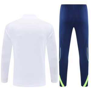 Real Madrid Training Kit Jacket White Retro Edition 2025/26