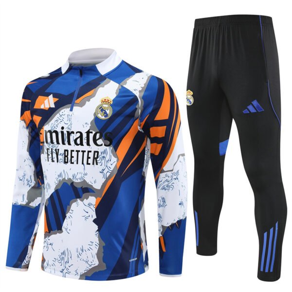 Real Madrid Training Kit Jacket Yellow Orchid Camouflage 2025/26