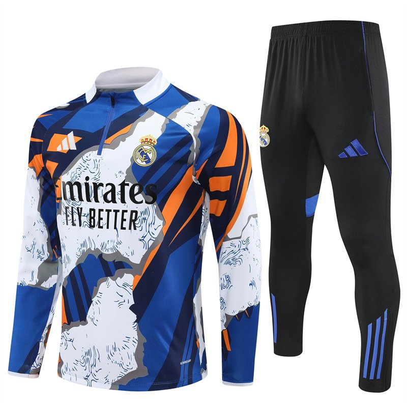 Real Madrid Training Kit Jacket Yellow Orchid Camouflage 2025/26