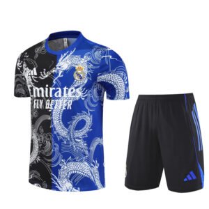 Real Madrid Training Short Kit Black Orchid 2025/26