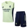 Real Madrid Training Vest Kit Light Green 2025/26