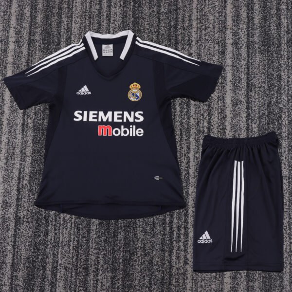 Kids Retro Real Madrid Away Jersey 2004/05