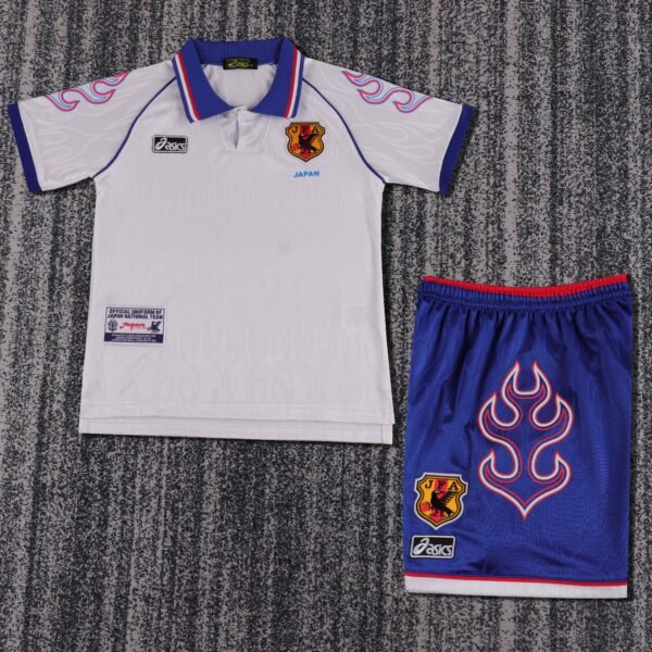 Kids Retro Japan Away Kit 1998