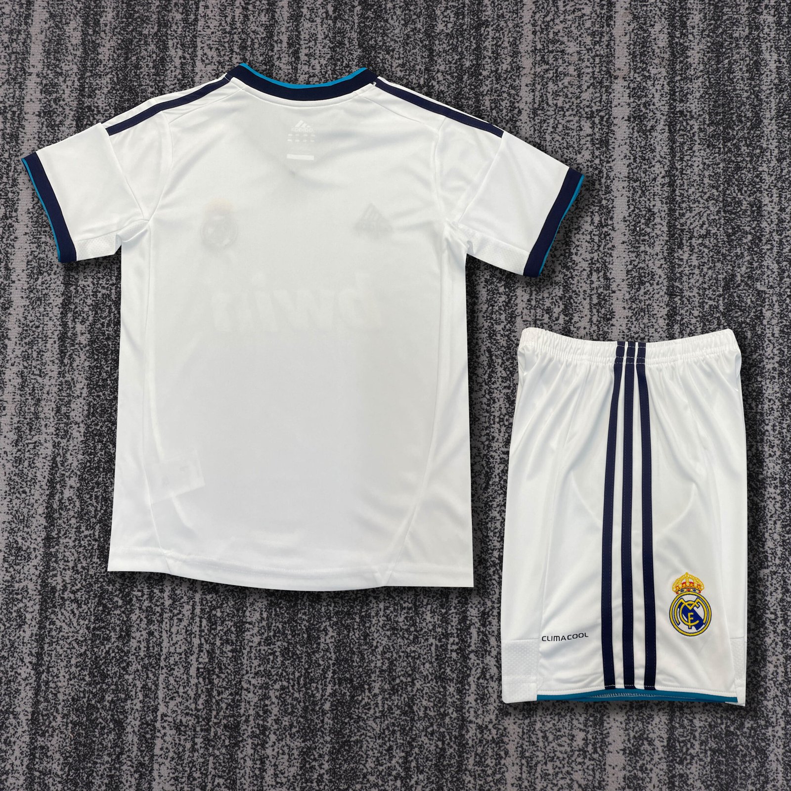 Kids Retro Real Madrid Home Jersey 2012/13
