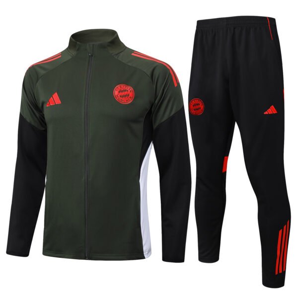 Bayern Munich Training Jacket Dark Green Kit 2025/26