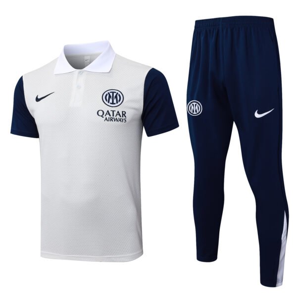 Inter Milan Training POLO Off-white Kit 2025/26