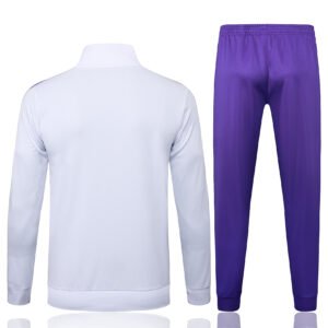 Real Madrid Training Jacket White Retro Kit 2025/26