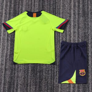 Kids Retro Barcelona Away Jersey 2005/06